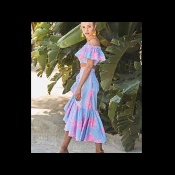 💃NWT Lilly Pulitzer 14 LARISSA Dress Skirt Set 💃 - Picture 3 of 8